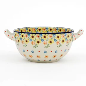 Miska fondue D02 0,7l <br> 2225X Wiosenny bukiet